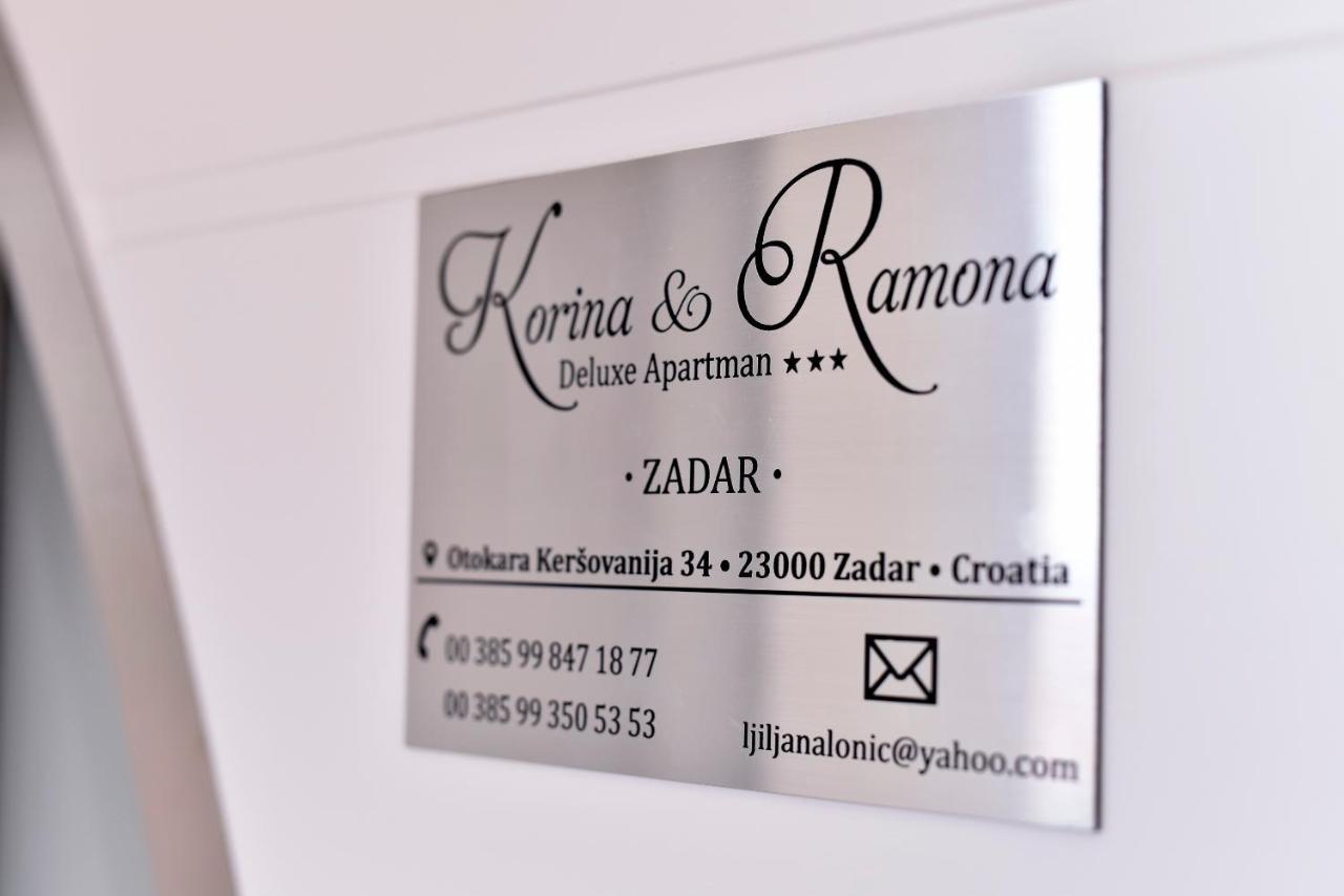 Deluxe Apartman Korina&Ramona Zadar Extérieur photo